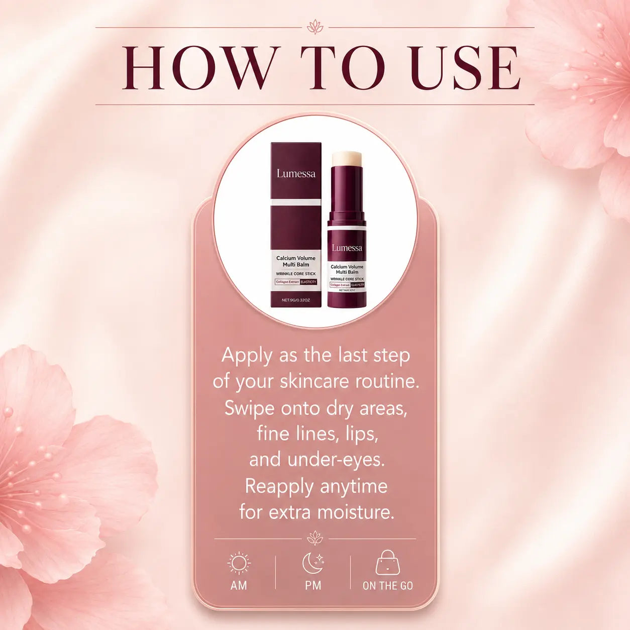 Lumessa Calcium Skin Balm Stick